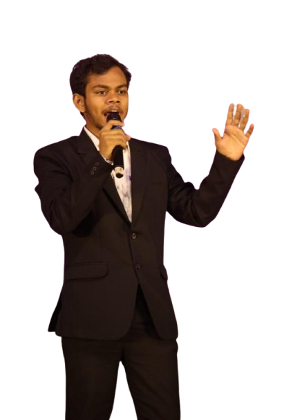 Pravin presenting his projects